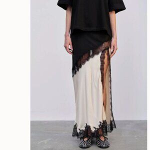 Herskind Panter Skirt in Creme/Black